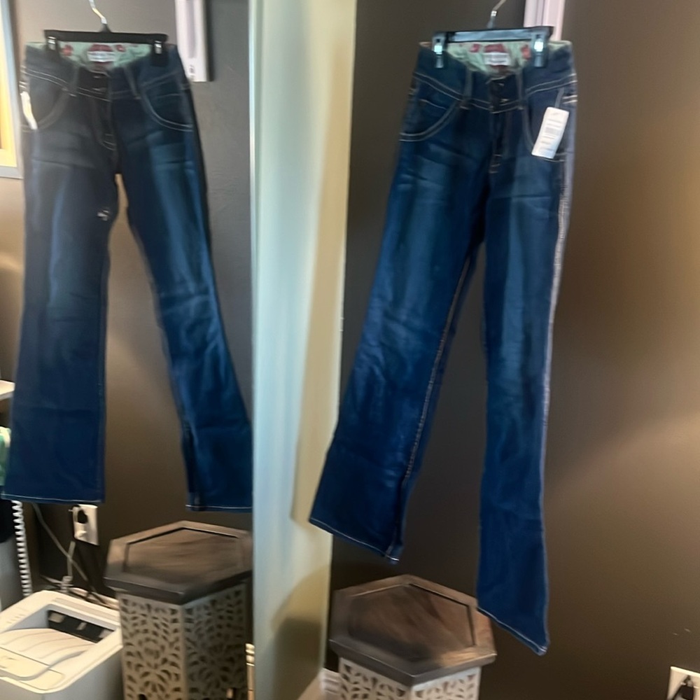 Hudson Jeans Women's Dark Blue Flare Denim